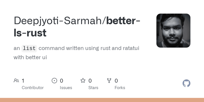 Better LS (Rust)