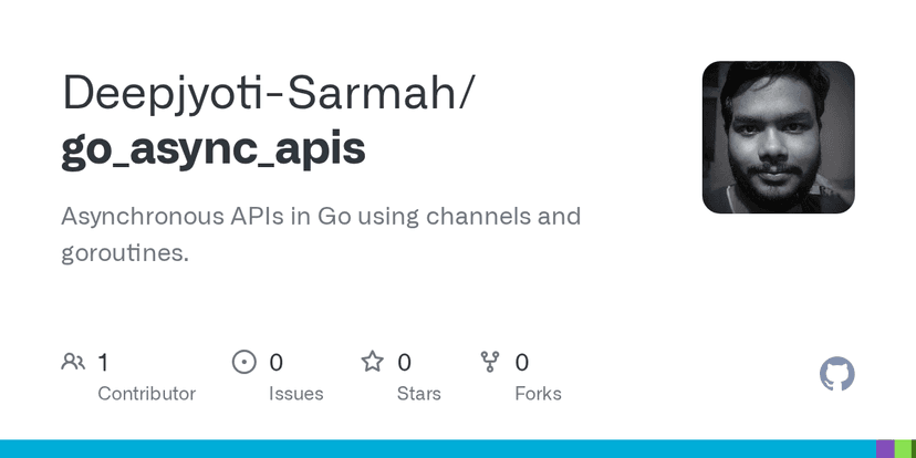 Go Async APIs